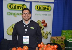 Joe Nava with Calavo Growers smiles for the photo.